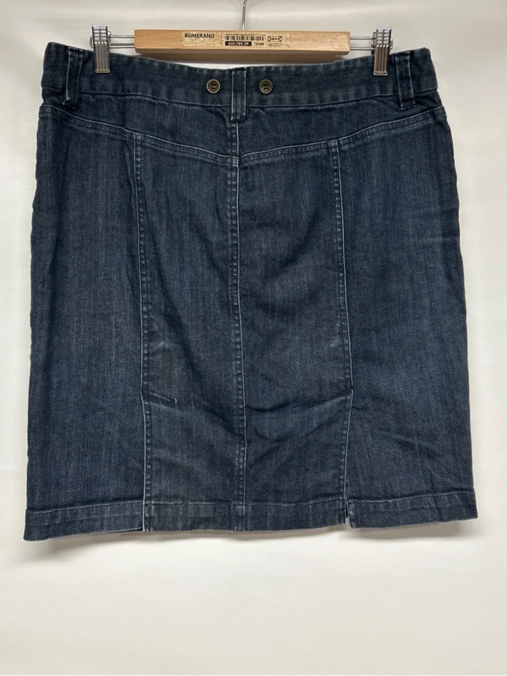 J. Crew Dark Blue Denim Pencil Skirt
